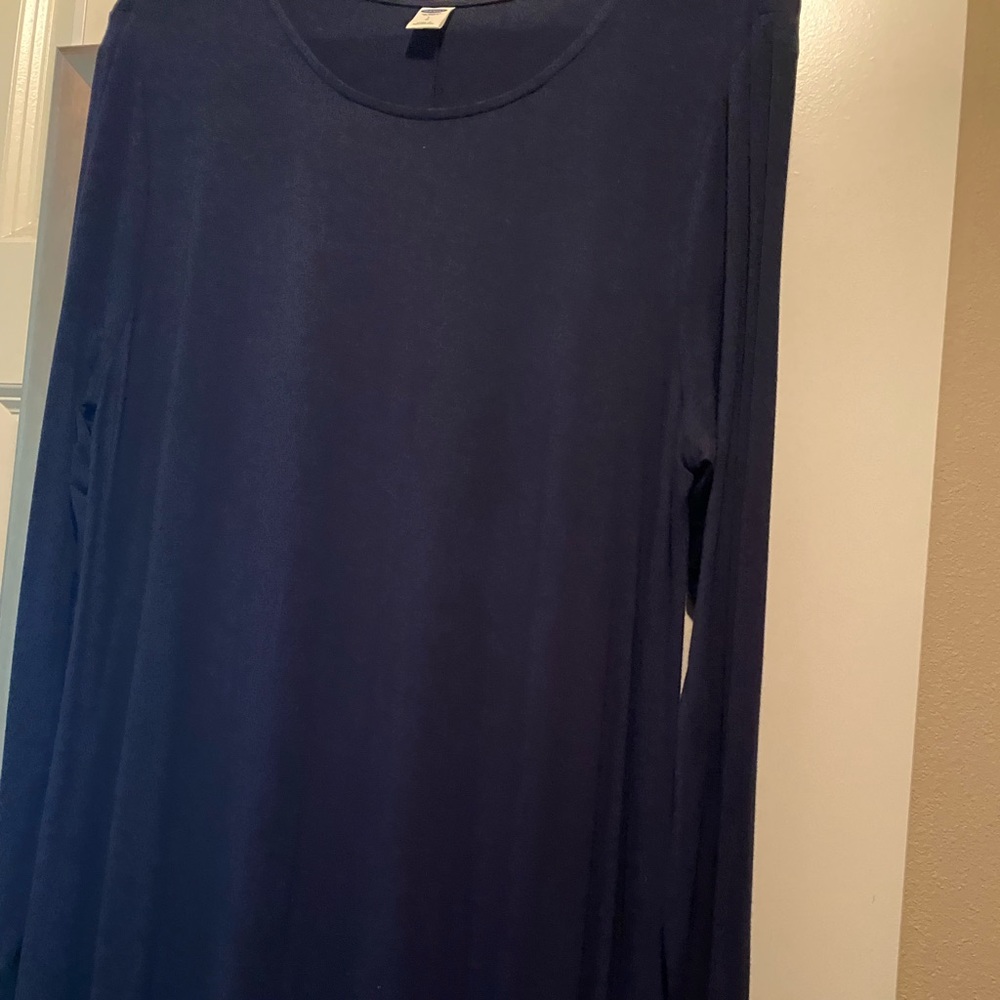 Old navy long sleeved flare dress.